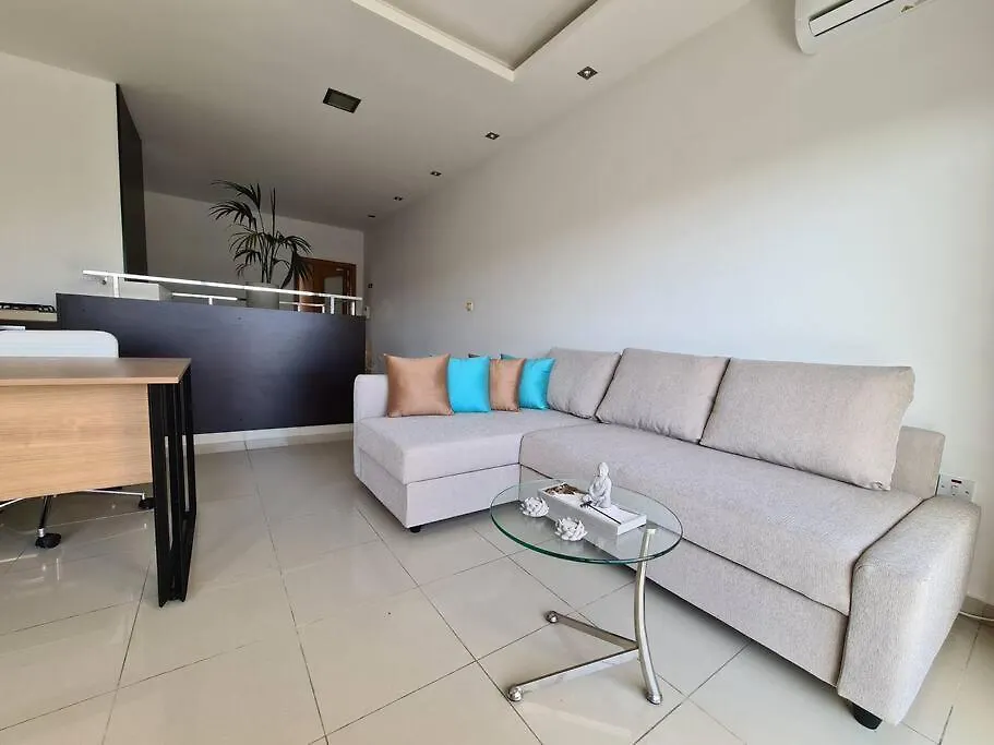 2 Bedroom Seafront Duplex Penthouse In The Heart Of Spinola Bay Saint Julian's Apartment